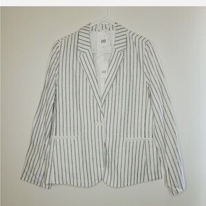 GAP Linen Women’s Striped Blazer (S)
